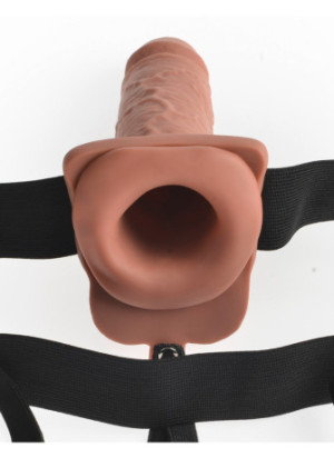 Hollow Strap-On with Rechargeable Remote